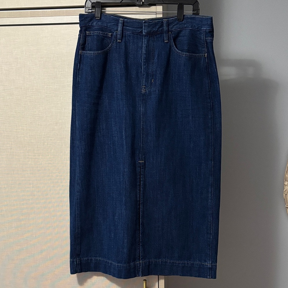 JCrew high rise size 30 Dark Blue Denim Skirt